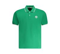 North Sails Verde Baumwoll-Polo für Herren M