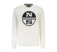 North Sails Weiße Baumwolle Herren Sweatshirt XL