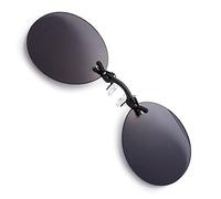 NorthEarth Matrix Morpheus Movie Sonnenbrille im Retro-Stil, rund, zum Anklippen, 3 Farben, schwarz, schwarz