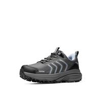 NORTIV 8 Damen wasserdichte Wanderschuhe Leicht für den ganzen Tag Komfort rutschfeste Outdoor Trekking Camping Klettern Modische Sneakers Armadillo FieldLite,Size 40.5,Dunkelgrau,SNHI26003W