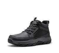 NORTIV 8 Herren Outdoorschuhe Trekkingschuhe Wanderstiefel Bergsteigen Klettern Hiking Boots Wandern Schuhe,Size 47,Schwarz,SNHB2411M