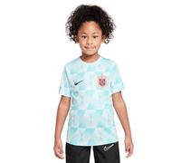 Norwegen Academy Pro Nike Dri-FIT kurzärmeliges Pre-Match-Fußballoberteil für ältere Kinder, FZ9918