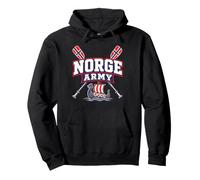 Norwegen Armee Norwegen Viking Rudern Crew Team Norwegian Pride Pullover Hoodie