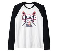 Norwegen Armee Norwegen Viking Rudern Crew Team Norwegian Pride Raglan