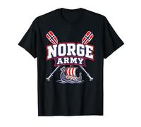 Norwegen Armee Norwegen Viking Rudern Crew Team Norwegian Pride T-Shirt
