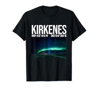 Norwegen Aurora Polarlicht Reise T-Shirt
