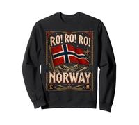 Norwegen Ro ROI Norwegische Flagge Wikinger Erbe Sweatshirt