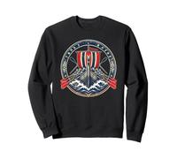 Norwegen Wikinger Langschiff Nordischer Skandinavischer Reihenkrieger Sweatshirt