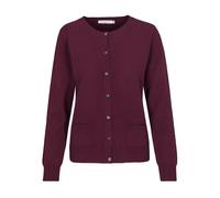 NOS Cardigan, Rundhals Rot 38