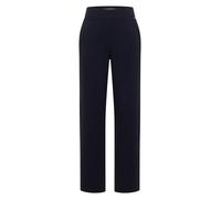 Cecil Stoffhose Neele Straight SOLID – High Waist, Loose Fit, Jersey – Urban dunkelblau Gr. XL/L30