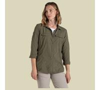 CRAGHOPPERS NosiLife Adventure Langarm Bluse III Damen | WILD OLIVE | 38
