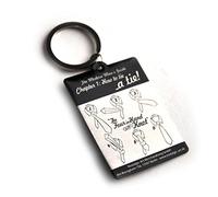 Nostalgic-Art 47009 Achtung VIP Lounge, Schlüsselanhänger, 6 x 4,5 cm