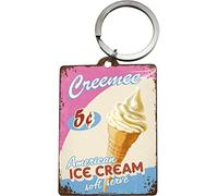 Nostalgic Art Schlüsselanhänger 47021 USA Ice Cream 6 x 4,5 cm