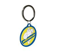 Nostalgic-Art Retro Schlüsselanhänger, Ø 4 cm, Michelin - Vintage - Geschenk-Idee für Motor-Fans, aus Metall, Vintage Design