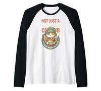 Not Just A Brunch Club Katze Kaffee Morning Cozy Cute Raglan
