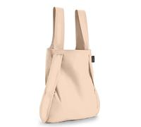 Notabag Original 2 in 1 Rucksack Handtasche (Sand) - Wasserabweisend, wiederverwendbar, faltbar - Cleveres Design für mehr Flexibilität - Rucksack Damen klein kompakt