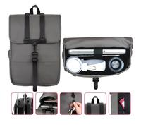 Hama Notebook-Rucksack Perth – 40 cm (15,6") – wasserabweisend, Tabletfach, Grau