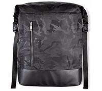 Notebook-Rucksack Roll-Top Mission Camo, bis 40 cm (15,6), Schw./Camo