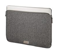 Hama Laptophülle Notebook Sleeve Jersey, 217106, Polyester, grau, bis 33,78 cm / 13,3 Zoll