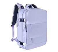 Notebook-Tragetasche, Laptop-Halterung, wasserabweisend, geräumige Reisebegleitung, vielseitiger Schulrucksack, org, Gry Purple, Se référer au descriptif, Siehe Beschreibung