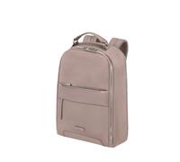 Notebookrucksack SAMSONITE "ZALIA 3.0", Gr. B/H/T: 28cm x 38,5cm x 11cm, beige (rosa), Lederimitat, Basic, Rucksäcke, Unisex Tabletrucksack, Businessbag, mit praktischem Tragegriff (84640114-0) rosa