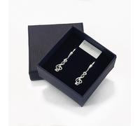 Notenschlüssel Ohrhänger echt Silber