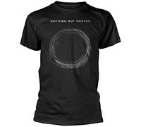 Nothing But Thieves T-Shirt Black Graphic Unisex Tee Shirt M