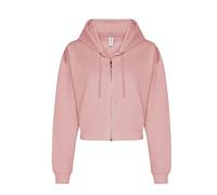 noTrash2003 Damen Hooded Full-Zip Sweatjacke Sweatshirt Hoodie mit Reissverschluss Cropped Abgeschnitten Bolero Style XXS-XL in 5 Farben