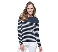 noTrash2003 Ringelshirt Marine-Stil Breton Shirt Pullover Streifen maritim sportlich