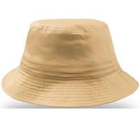 noTrash2003 Trendiger Fischerhut Bucket Hat Cotton Twill Anglerhut Sommerhut Sonnenhut für Damen und Herren mit Schweissband (Khaki)