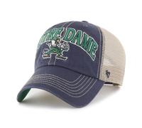 Notre Dame Fighting Irish '47 Tuscaloosa Clean Up Trucker NCAA Cap Navy Blau - ONE SIZE