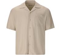 nou Dalan kurzarm Leinenhemd Herren 1308 - nou sand M