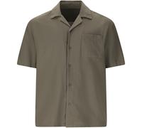 nou Dalan kurzarm Leinenhemd Herren 3211 - smokey olive M