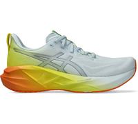 asics novablast 5 sunny sizzle laufschuhe blau gelb orange fur herren 42