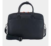 Braun Büffel Novara Aktentasche Leder 42 cm Laptopfach schwarz