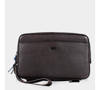 NOVARA Clutch braun Herren - Leder