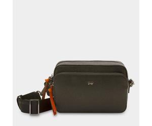 NOVARA Cross Bods Bag slim schwarz Herren - Leder