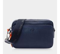 NOVARA Cross Body Bag slim blau Herren - Leder
