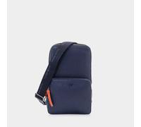 NOVARA Sling Bag blau Herren - Leder