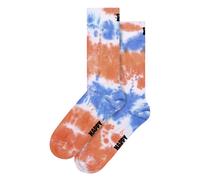 Novelle Batik Socken | Happy Socks | Atmungsaktive mehrfarbige lustige Dress-Socken | Geschenk-Socken - Pfirsich US 37-40