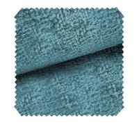 novely® Abverkauf VENEZIA 3D-Relief Feiner Perlglanz Velours Möbelstoff 1 lfm | Farbe: 07 Petrol