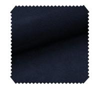 novely® ALPEN Polsterstoff im Wildleder-Look - Velours-Microfaser-Möbelstoff - Pflegeleichte Meterware 1lfm | Farbe: 55 Navy dunkel