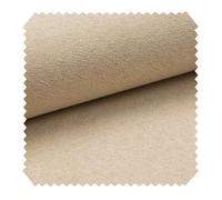 novely® ALPEN Polsterstoff im Wildleder-Look - Velours-Microfaser-Möbelstoff - Pflegeleichte Meterware 1lfm | Farbe: 41 Dunkelbeige