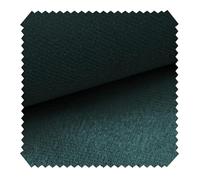 novely® ARTENA - Samtiger Velours-Möbelstoff - Anschmiegsamer Polsterstoff - Robuster Bezugsstoff - Pflegeleichte Meterware 1lfm | Farbe: 38 Petrolgrau