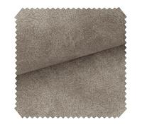 novely® COUEN Ultraweicher Antik Möbelstoff - Vintage Velours Polsterstoff - Pflegeleichte Meterware 1lfm | Farbe: 03 Dunkelbeige