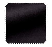 novely® MALOU Samtweicher Velours Polsterstoff - Möbelstoff in Antiker Vintage-Leder-Optik - Pflegeleichte Meterware 1lfm | Farbe: 08 Schwarz