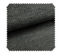 novely® MUDAU SOFT Samtweicher Chenille-Polsterstoff - Melierter Möbelstoff - Grober Struktur-Stoff - Mélange Meterware 1lfm Farbe: 18 Anthrazit