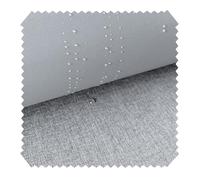 novely® Oxford 660D Mélange fest gewebter Polyesterstoff im Leinenlook, wasserdichter Möbelstoff - Meterware 1lfm (02 Graphit)