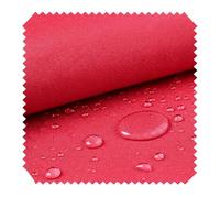 novely® OXFORD SUNSET 420D - UV-Beständiger Polsterstoff - Wasserdichter Outdoor-Stoff - Polyester Möbelstoff - Pflegeleichte Meterware 1lfm | Farbe: 23 Rot