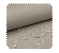 novely® OXFORD SUNSET 420D - UV-Beständiger Polsterstoff - Wasserdichter Outdoor-Stoff - Polyester Möbelstoff - Pflegeleichte Meterware 1lfm | Farbe: 34 Dunkel Beige